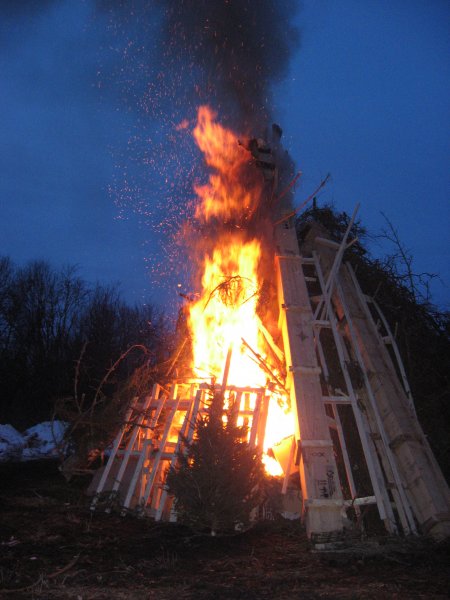 Funkenfeuer 2010 - es brennt