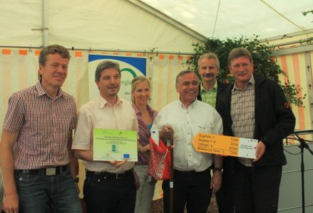 Wanderwegebeschilderung im Donaubergland eröffnet