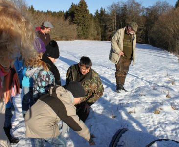 Durch Feld und Flur  – mit zwei Jägern auf Spurensuche